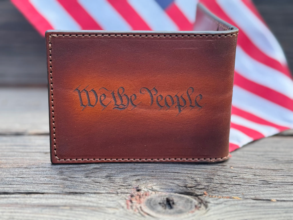 Heritage Bifold / Engraved Handmade in the USA Premium Leather Wallet