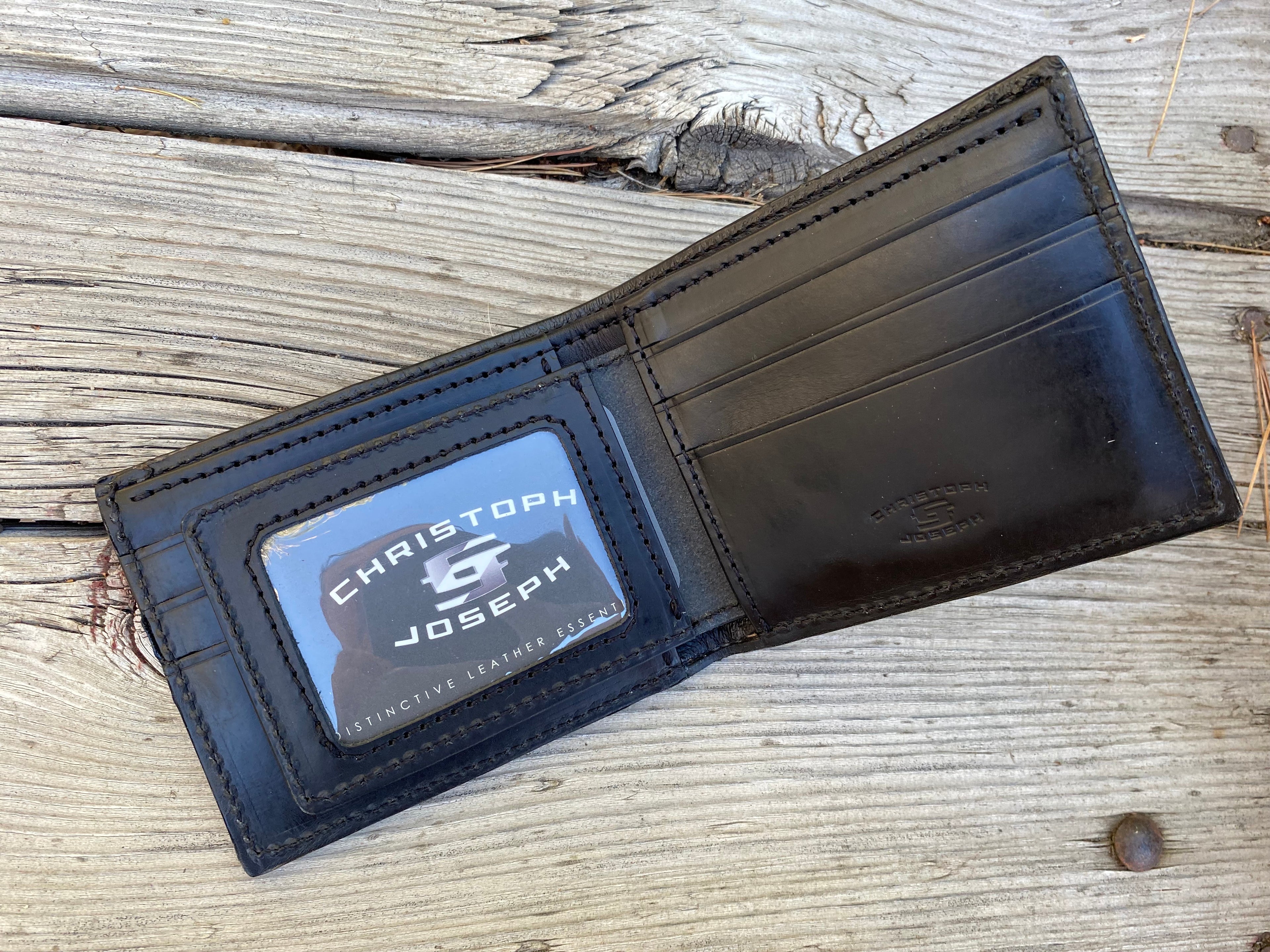 The American - Custom Hand Tooled Patriotic Themed Bifold Wallet