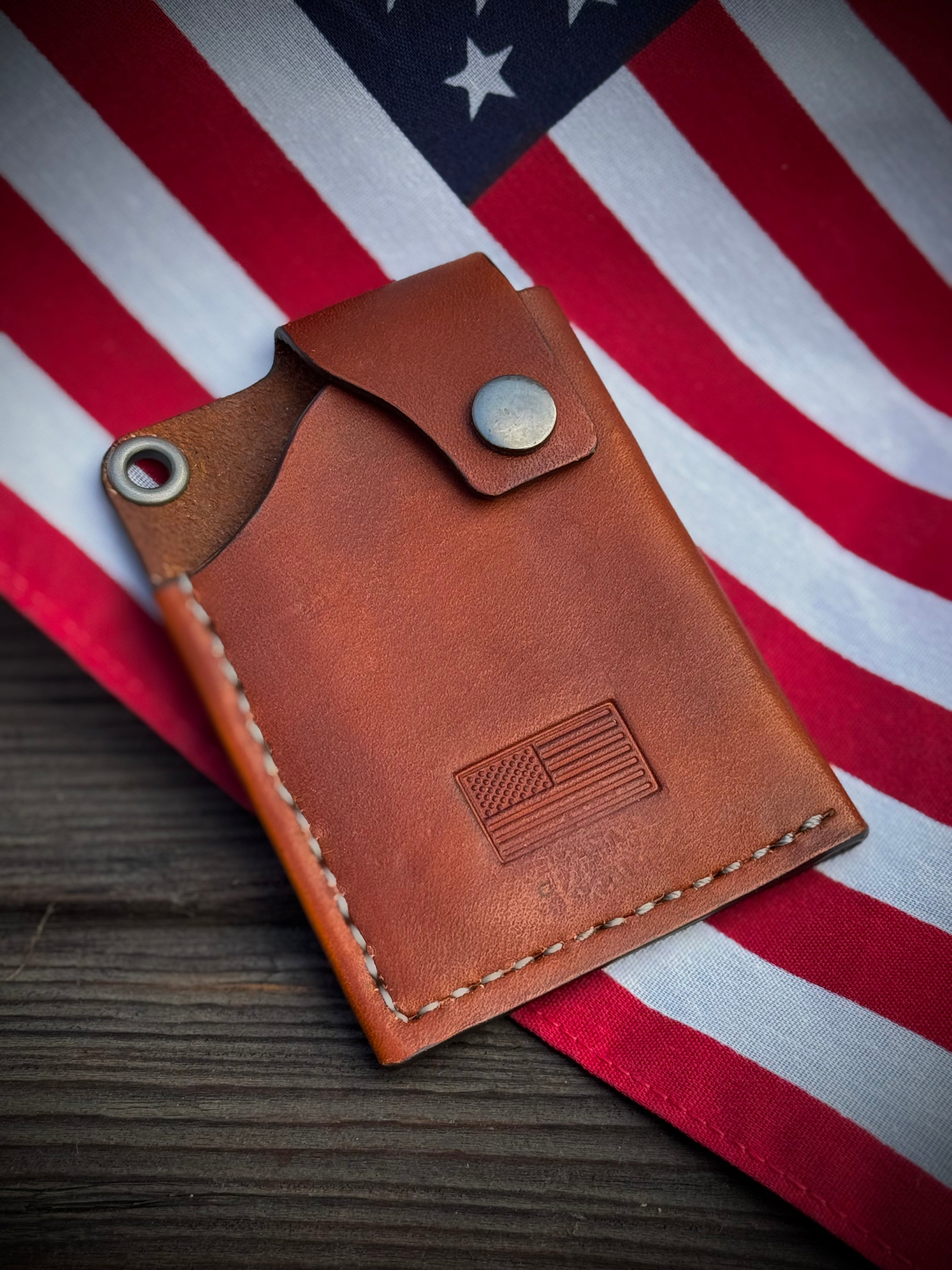 Montana Mini - Minimalist Leather Credit Card Holder