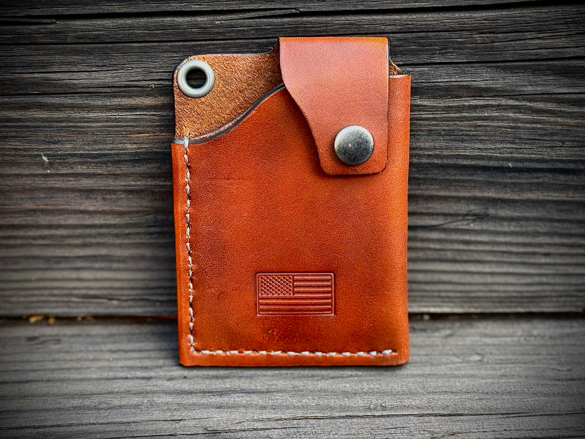 Montana Mini - Minimalist Leather Credit Card Holder