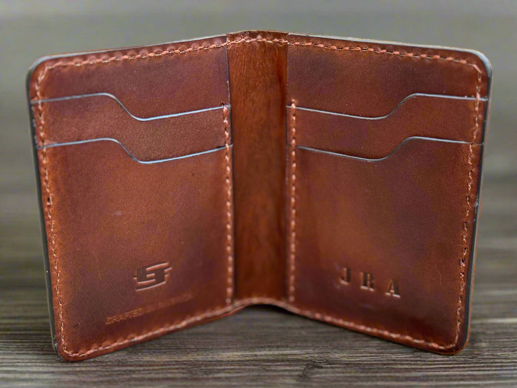 Courier Card Holder - Clean and Classy Credit Card Holder Wallet - Made in USA