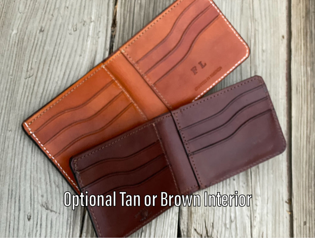 Patriot Gear - Don't Tread on Me / We The People / Betsy Ross Flag Hand Tooled and Engraved Handmade Bifold Wallet