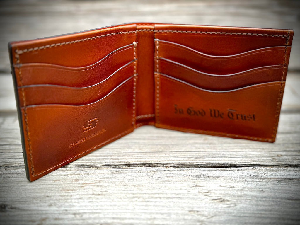 An Appeal To Heaven - American Patriot Heritage - Engraved Premium Bifold Wallet